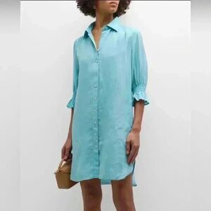 Finley Turquoise Mini Dress